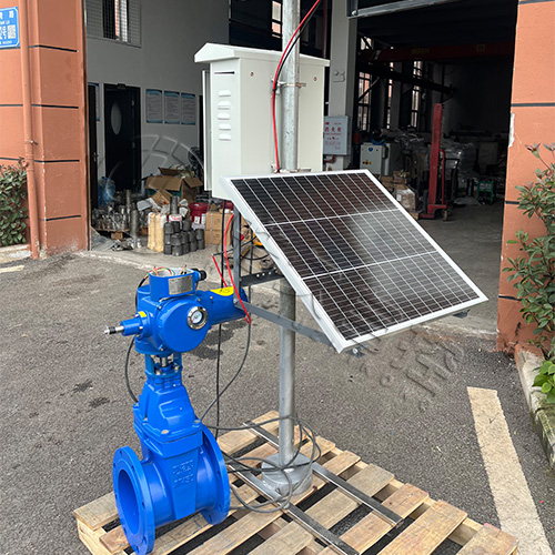 曹县皓久 Z945X-16Q免布线太阳能电动闸阀 农业灌溉 支持远程智能控制
